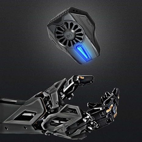 Game Controller Cooling Fan Phone Heat Dissipation Gamepad Heat Sink Mobile Radiator Portable Gamepad Cooling Radiator Mobile Phone Radiator Portable Fans Cooler Air Conditioner - Image 5