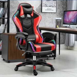 Gaming Chair with RGB Light