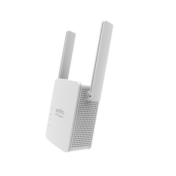 Generic White WiFi Range Extender And Repeater 300Mbps Wireless-N AP/Repeater Double Antenna - Image 2