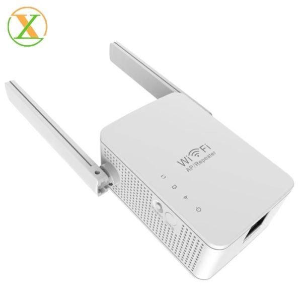 Generic White WiFi Range Extender And Repeater 300Mbps Wireless-N AP/Repeater Double Antenna - Image 3