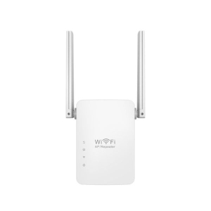 Generic White WiFi Range Extender And Repeater 300Mbps Wireless-N AP/Repeater Double Antenna