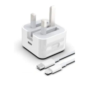 Genuine 20W 3Pin Power Adapter With 1 Meter USB-C To Lightning Cable
