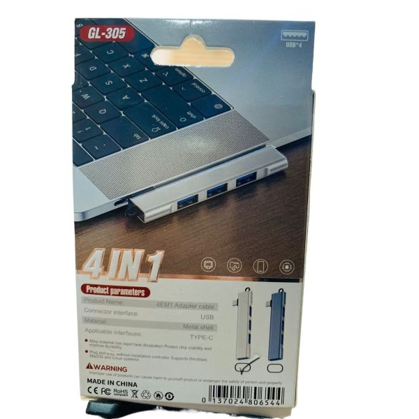 Genuine Quality 7 In 1 , 5 In 2 & 4 In 1 (USB To TC) HUB Multi-function Adapter - Image 5