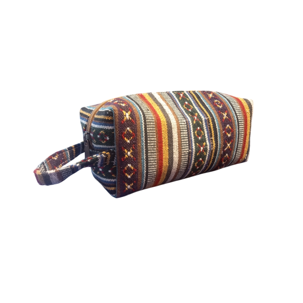 Gheri Cotton Cosmetic Pouch: Sustainable Style for Daily Essentials - Image 2