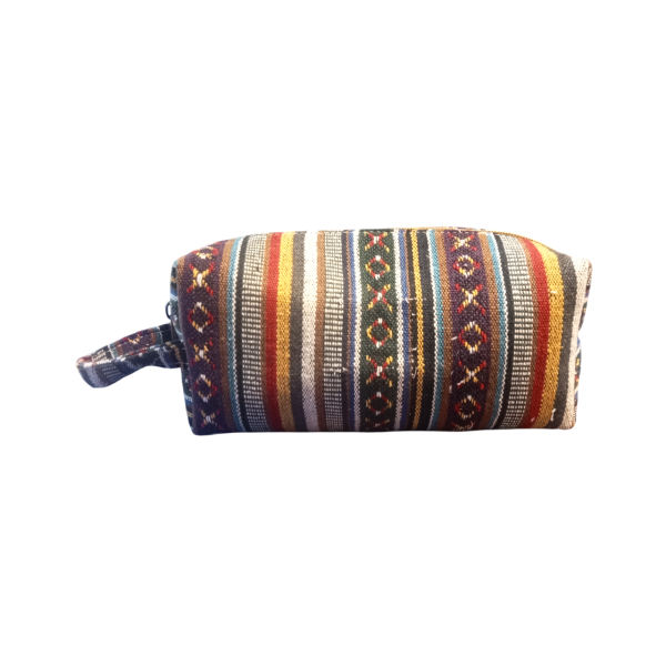 Gheri Cotton Cosmetic Pouch: Sustainable Style for Daily Essentials - Image 3