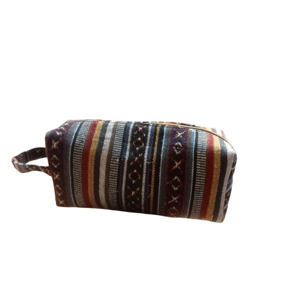 Gheri Cotton Cosmetic Pouch: Sustainable Style for Daily Essentials - Image 5