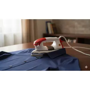 Ginni Gold Heavy Weight Electric Iron, 750 W |Irons for Dry & Wet Ironing