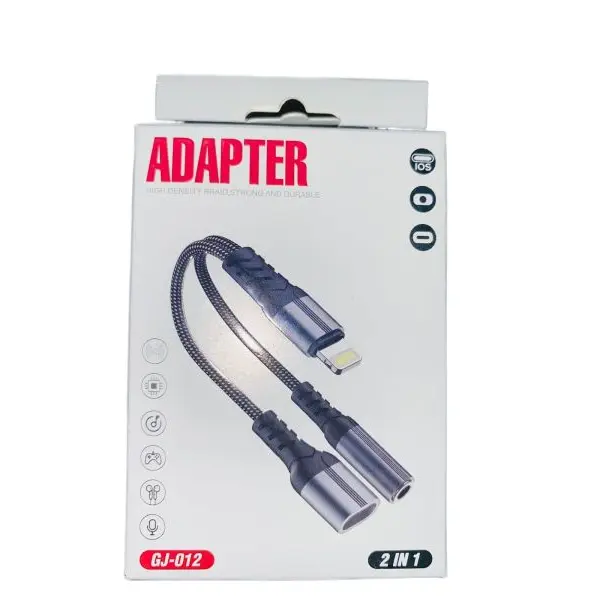 Gj-012 Lightning To Type-C + 3.5Mm & GJ-014 Type-C To Type-C + 3.5mm Jack Adapter - Image 3