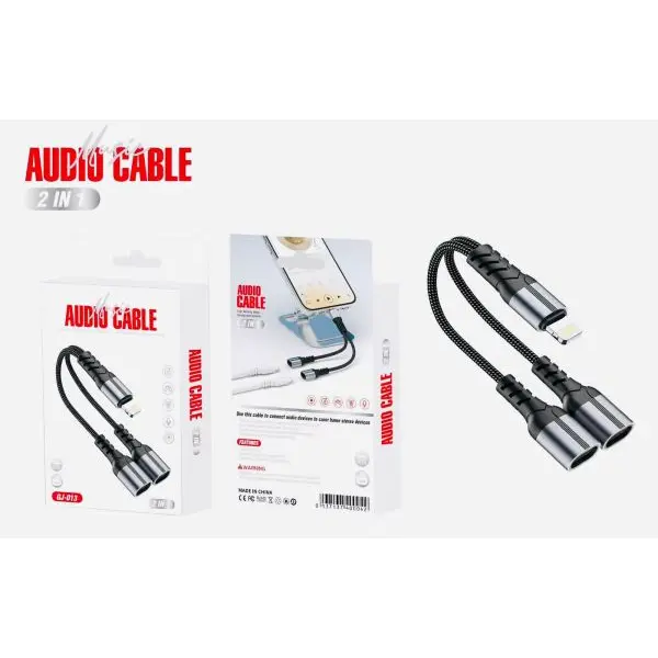 GJ-013 (Lightning To Lightning & Lightning) & GJ-015 (Type-C To TC & TC) Jack Adapter - Image 2