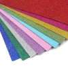 Glitter Paper A4 Size In 10Pcs With Glue