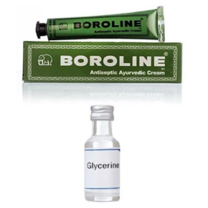 Glycerin 100ML With BorolIine 20GM For Skin, Body, Face Moisturizing Cream/ Lotion