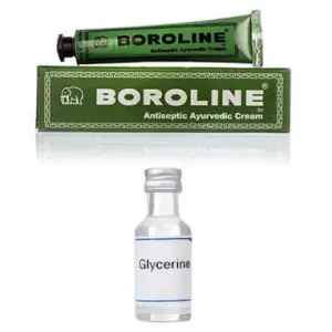 Glycerin 100ML With BorolIine 20GM For Skin, Body, Face Moisturizing Cream/ Lotion