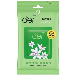 Godrej Aer Power Pocket Bathroom Fragrance - Floral Delight Pack of 2