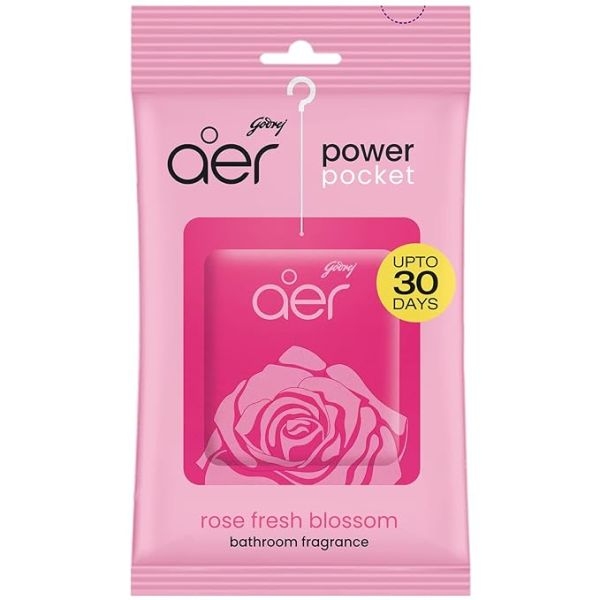 Godrej Aer Power Pocket Bathroom Fragrance Random Scent Pack Of 4 - Image 2