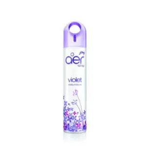 Godrej Aer Spray, Air Freshener For Home & Office - Violet Valley Bloom | Long-Lasting Fragrance 220ml