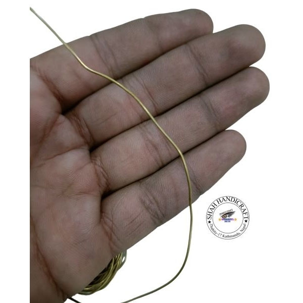 Gold Plated Aluminium Wire 5 Meter set Art and Craft Colourful Wire for Jewellery Making, Flower Decoration and Floral Arrangement - Image 3
