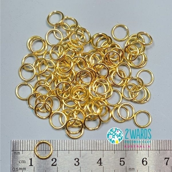 Gold Plated Jump Ring 100 Grams Packet - Image 3