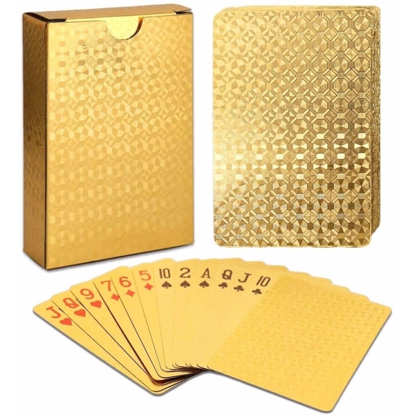 International Standard Gold Plated Playing Cards - Image 3
