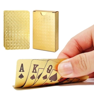 International Standard Gold Plated Playing Cards