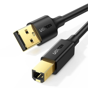 Gold Plated Print Cable Usb 2.0 AM To BM