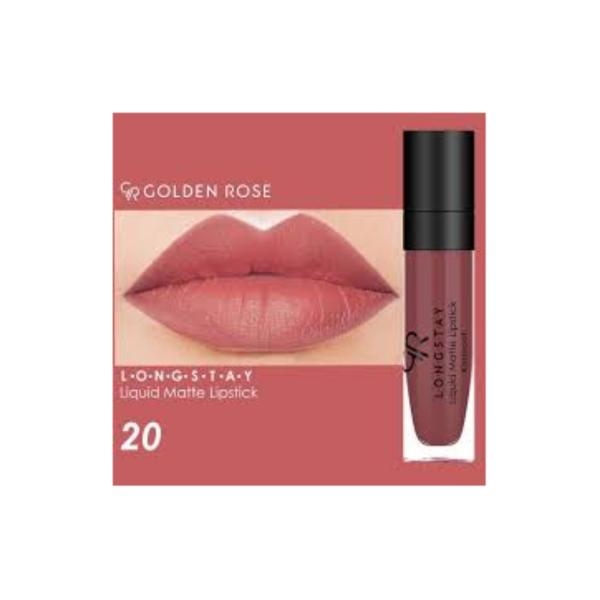 Golden Rose Longstay Liquid Matte Lipstick Kissproof 20 - Image 3