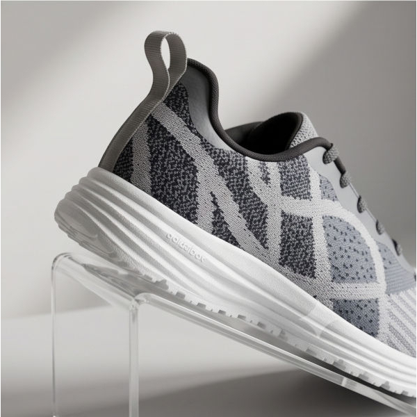 Goldstar Alba 06 Grey Unisex Sneakers – Casual Lightweight Running & Walking Shoes - Image 3