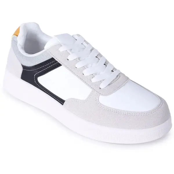 GoldStar Arc 1D White Grey Shoes for Men - Image 3