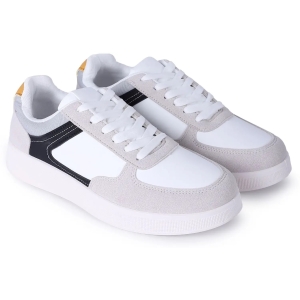 GoldStar Arc 1D White Grey Shoes for Men