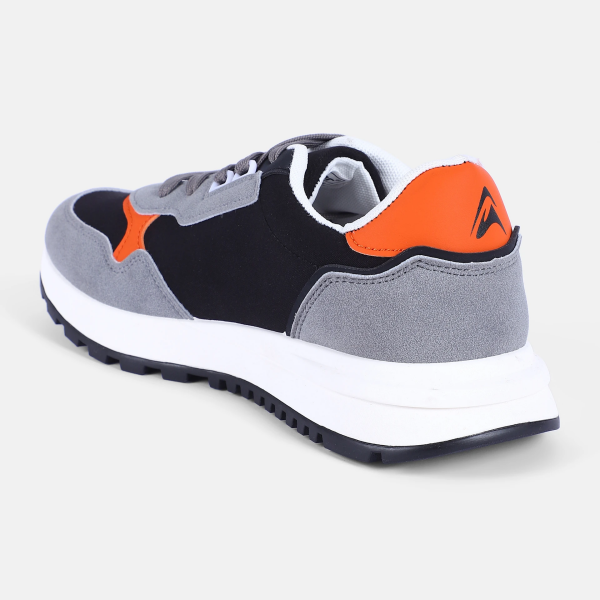 GoldStar Arc 2D Grey Black Shoes for Men - Image 6