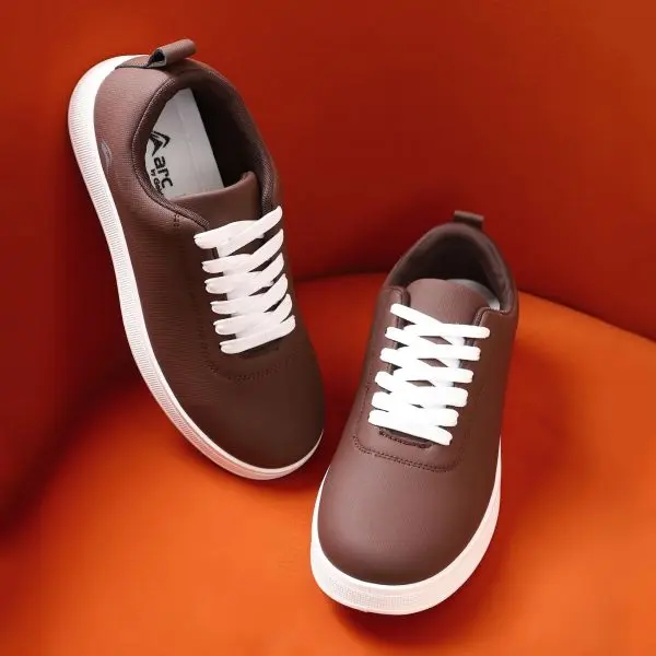 Goldstar ARC Series AX-1/B Coffee Casual Sneakers for Men – Lightweight Comfortable Everyday Shoes - Image 2