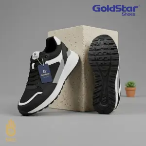 Goldstar ARC Series AX-2EV White Black Shoes for Men – Lightweight Sports & Casual Sneakers