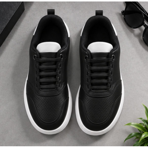 GoldStar AX-1GV Black Casual Sneakers for Men - Image 2