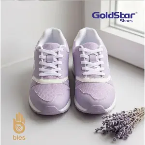 Goldstar Daisy 02 Purple Sneakers For Women – Casual Lightweight Running Shoes