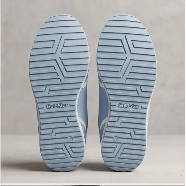 GoldStar DAISY-02 Women's Light Blue & White Casual Running Shoes - Image 4