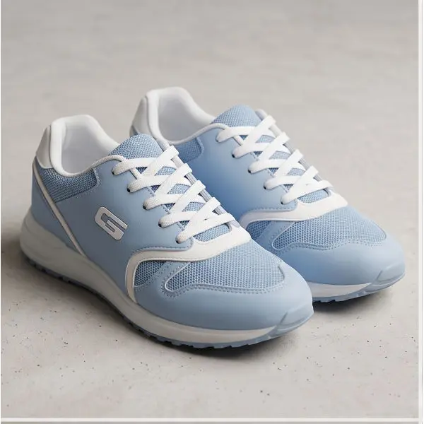GoldStar DAISY-02 Women's Light Blue & White Casual Running Shoes
