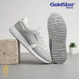 GoldStar DASY-02 Men's Grey & White Lightweight Running Shoes
