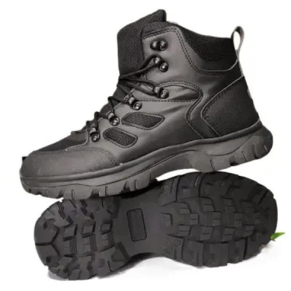 GoldStar G10 2001 Black Trekking Shoes for Men - Image 2