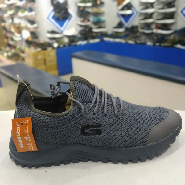 GoldStar G10 406 Grey Shoes for Men - Image 2