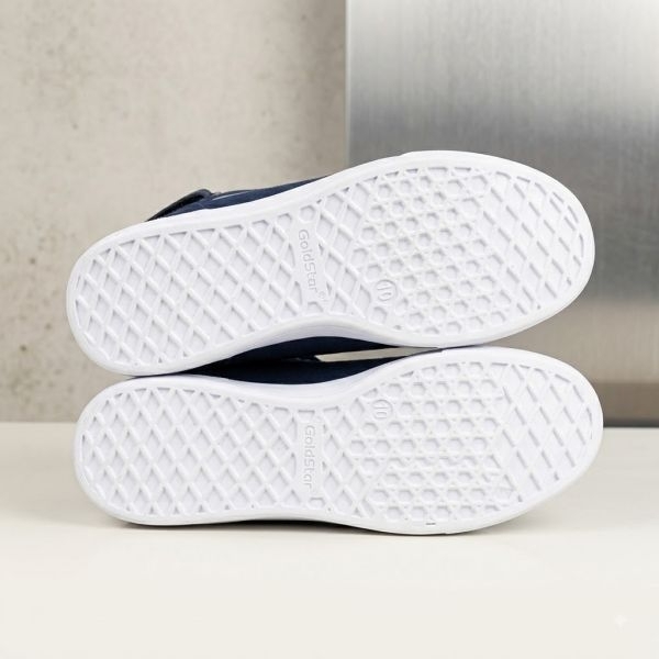Goldstar G10-904 High Top Sneakers (Navy) – Casual Canvas Sports Shoes for Men - Image 2