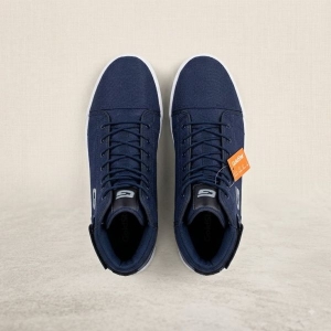Goldstar G10-904 High Top Sneakers (Navy) – Casual Canvas Sports Shoes for Men