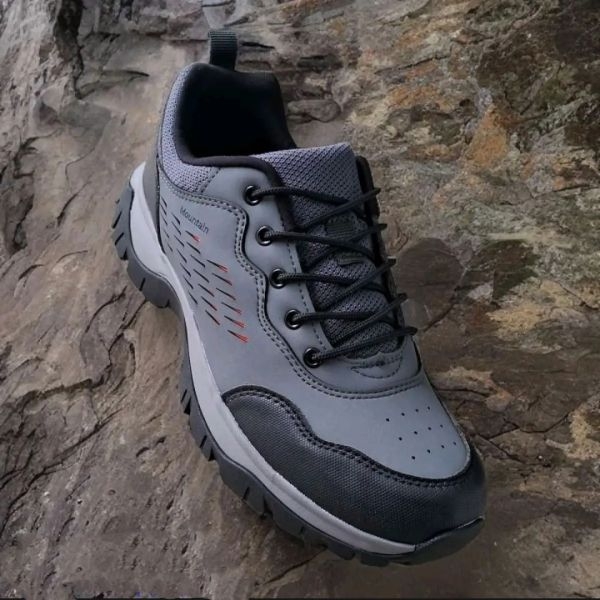 Goldstar G10 G2003 Dark Grey Sports/Trekking/Hiking Shoes For Men - Image 3