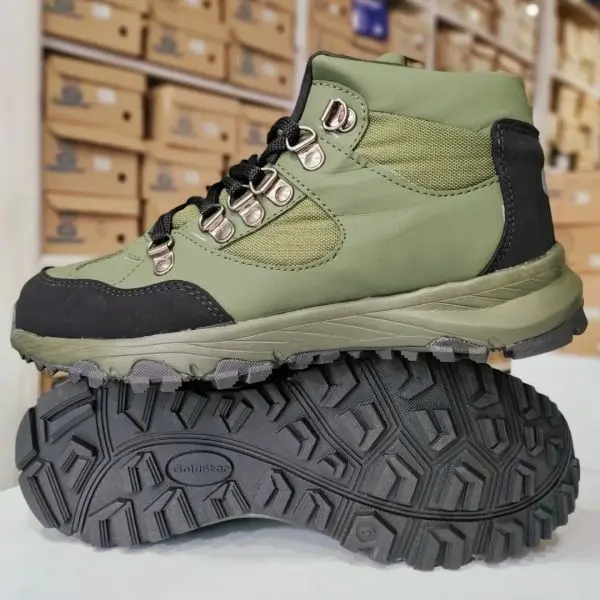Goldstar G10-L2104 Unisex Trekking Shoes | All-Black Waterproof Hiking Boots for Men & Women - Image 3