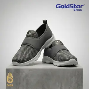 Goldstar G10-L604 Men's Slip-On Shoes – Dark Grey