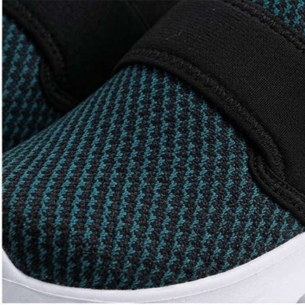 Goldstar G10-L604 Unisex Slip-On Running Shoes – Breathable Sea Green Knitted Mesh Sports Sneakers - Image 4
