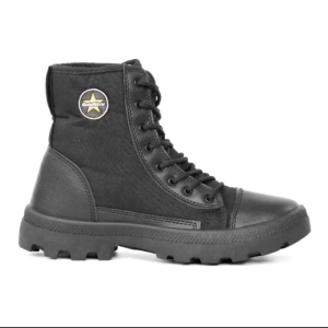 Goldstar J Boot 1 Black Lace-Up Shoes For Men
