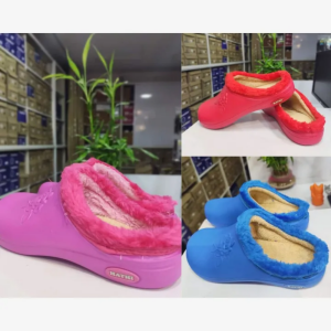 Goldstar Multicolor Rose Slippers for Women