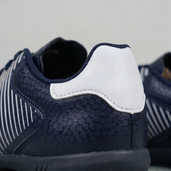 Goldstar Python 02L Futsal Boots (Navy & White) | Lightweight Turf & Indoor Soccer Shoes for Men - Image 2
