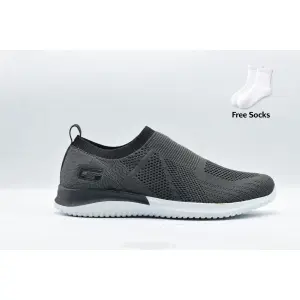 Goldstar Shoes G10-G1113 Charcoal Color Lightweight Walking Shoes