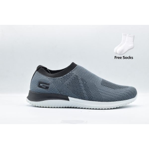 Goldstar Shoes G10-G1113 - Goldstar Outdoor Walking Shoes - Dark Grey Color
