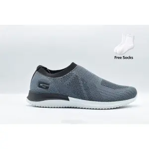 Goldstar Shoes G10-G1113 - Goldstar Outdoor Walking Shoes - Dark Grey Color